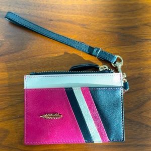 NWOT Thacker leather card wallet